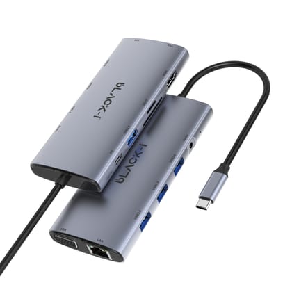 Black-i 10 in 1 USB C Docking Station