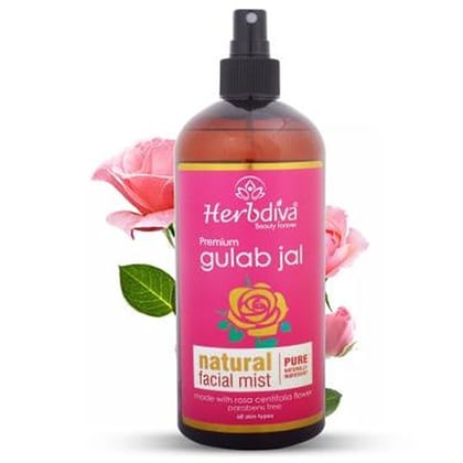 Herbdiva premium gulab jal 500 ml