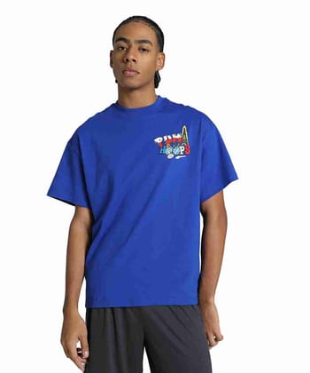 Paris Pastry Men's Oversized Basketball Tee