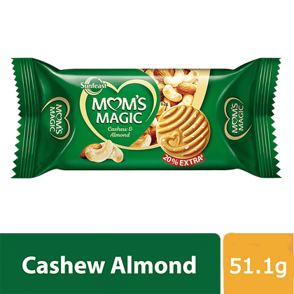 Sunfeast Mom's Magic Cashew & Almond Cookies, 51.1 g