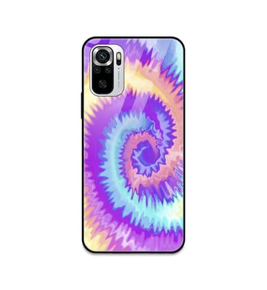 Unicorn Tie Dye - Glass Case For Redmi Models-Redmi note 9 pro max