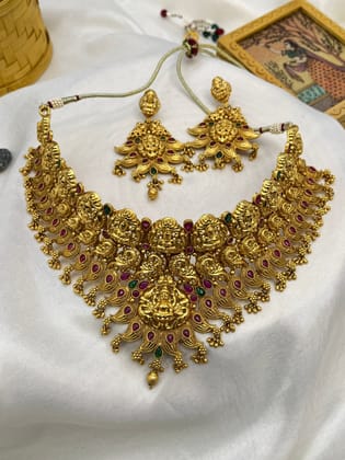 Antique Necklace Choker Set 0250