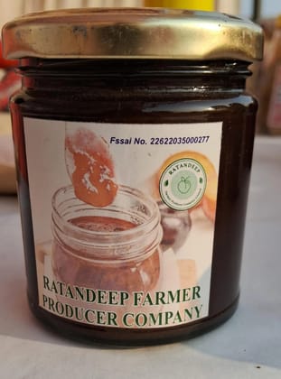 Ratandeep Farmer Producer   Plum jam  500ml - None