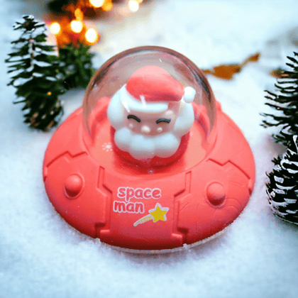 UFO Eraser and Sharpener-Santa