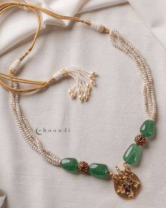 Gold Polish Silver Necklace CHN1622