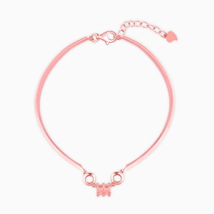 Rose Gold Reel Bracelet