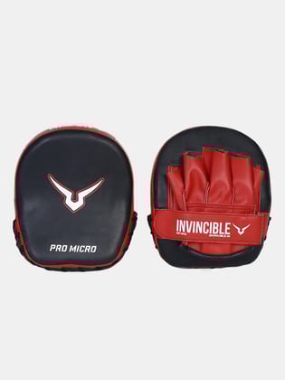 Invincible Micro Focus Mitts-Black_Red