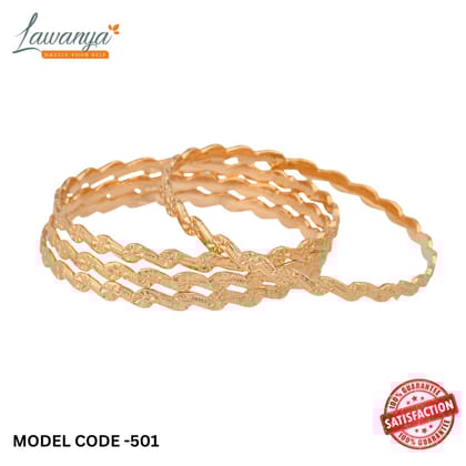 Gold Plated Bangles-2.4