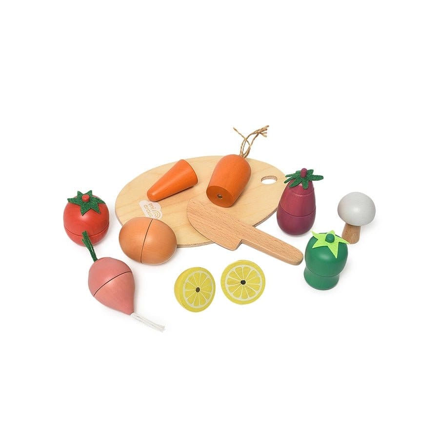 Grow Kind Wooden Veggies Toy set for Kids-3 Y+ / Multicolor