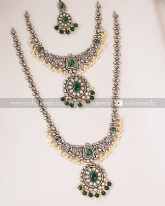 Victorian Emerald Bridal Combo ( 4 piece )