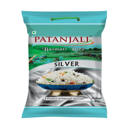 BASMATI RICE 5 KG(SILVER) - (NEW)