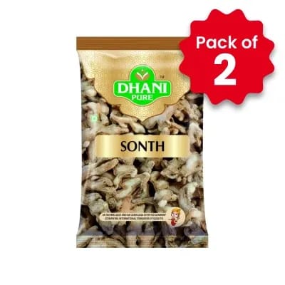 Dhani Pure Dry Ginger (Sonth) - Whole