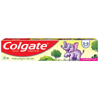 Colgate Kids Toothpaste - 2-5 Years, Strawberry Flavour, 40 G