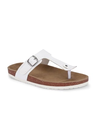 Ebony Trailblazer Sandal-White / 6