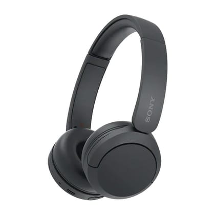 Sony WH-CH520 Wireless On-Ear Bluetooth Headphones with Mic-Sony WH-CH520 Wireless On-Ear Bluetooth Headphones with Mic - Black