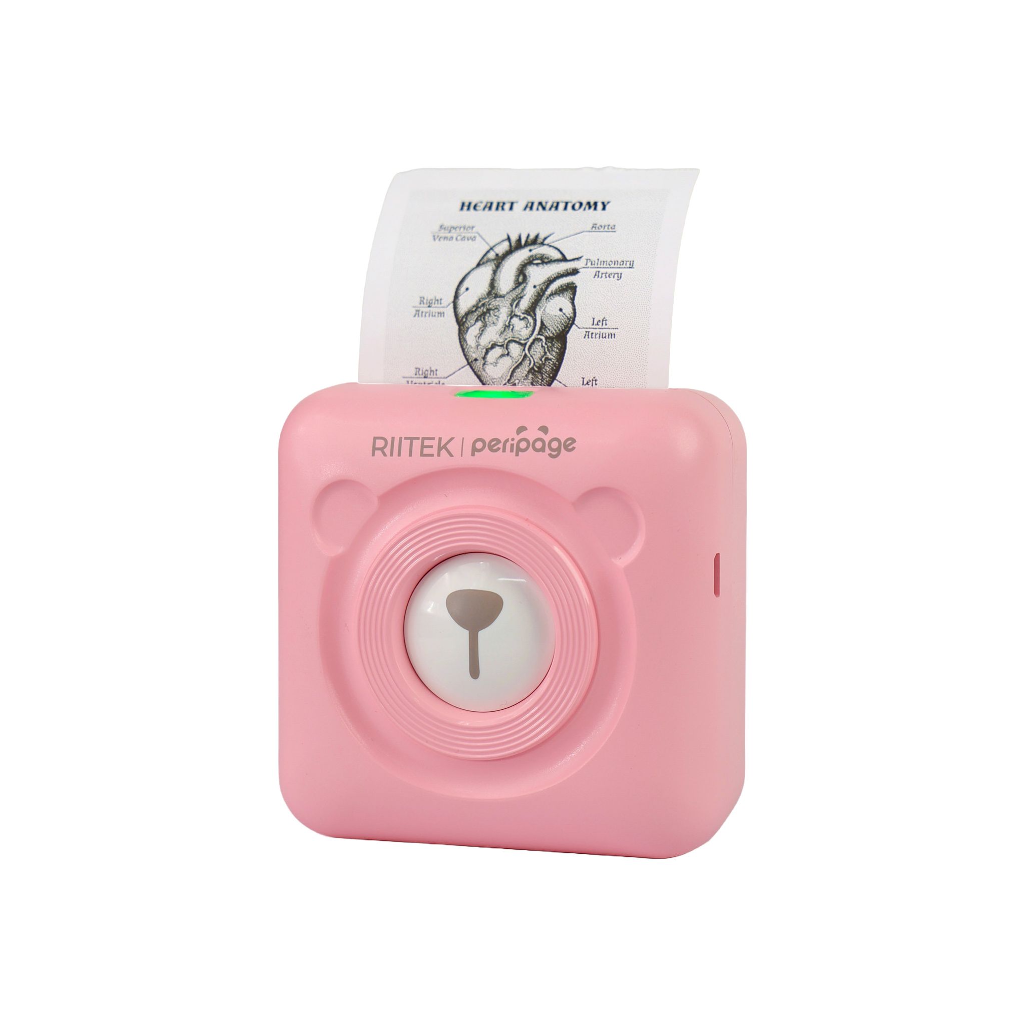 Portable Printer A6-Pink / 304 DPI