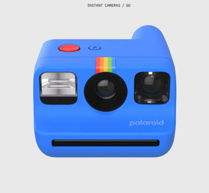 Polaroid Go Generation 2 Instant Camera-Blue