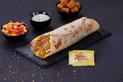 (Newly Launched) Crispy Baked Lebanese Falafel Veggie Wrap