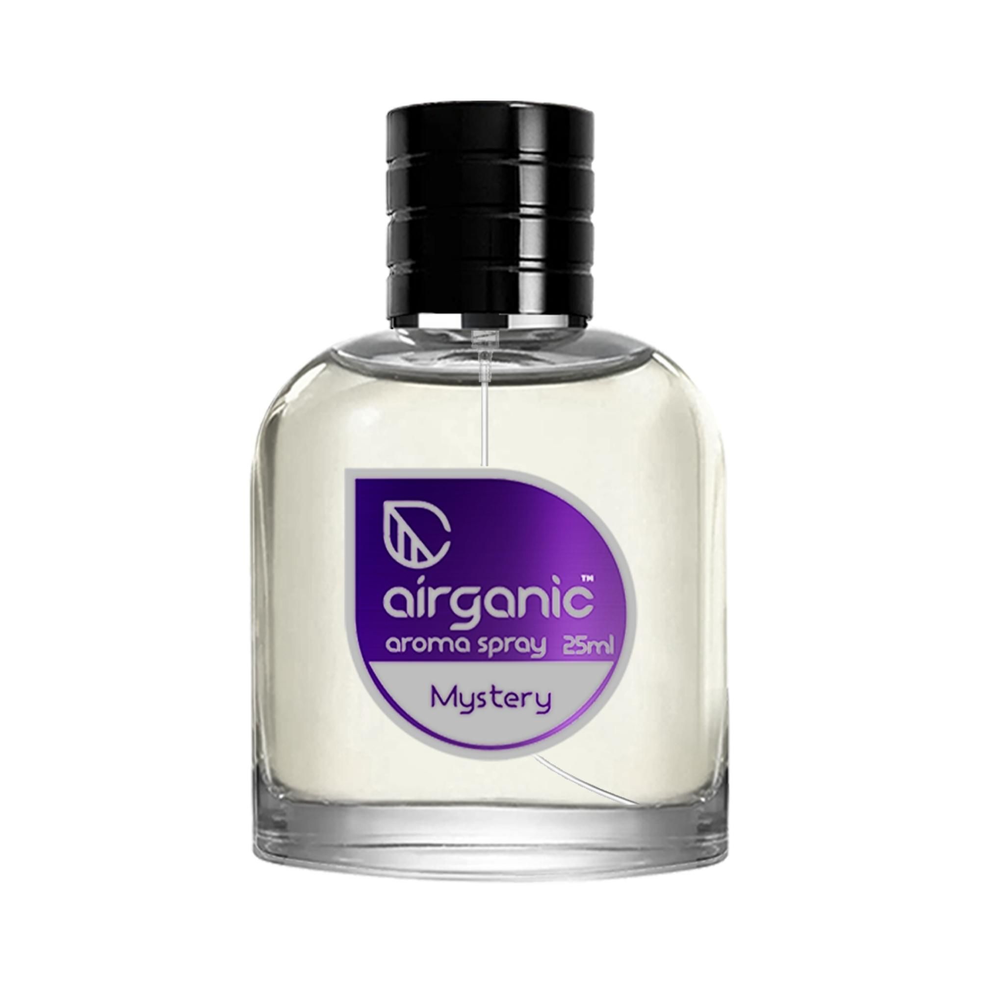 AIRGANIC Aroma Fine Spray Combo - New Car Scent & Mystery Fine Spray - 25 ml each