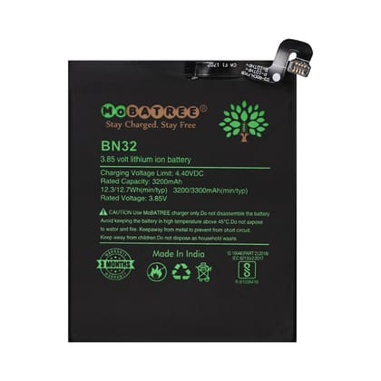 Mobatree Original Mobile Battery for Xiaomi Mi 4 - BN32 3200 mAh (6 months Guarantee)