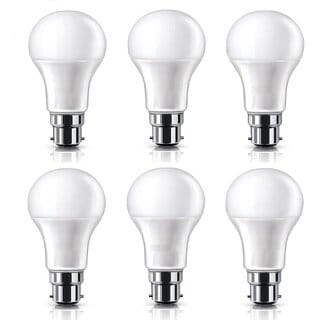 Pack of 6 7W LED Bulb