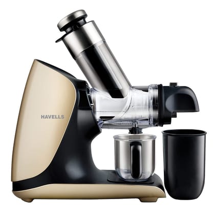 Havells Nutri Art 200W Slow Juicer-Gold