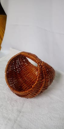 SK7Plus Enterprises gifts baskets for wedding basket for fruit and Vegetable Storage Wooden Flower Basket