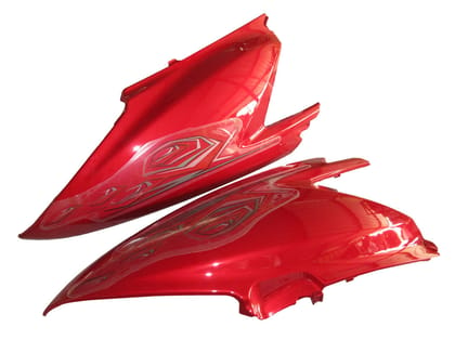 Side Panel / Side Cowl Set Fit For Hero Pleasure Candy Blazing Red