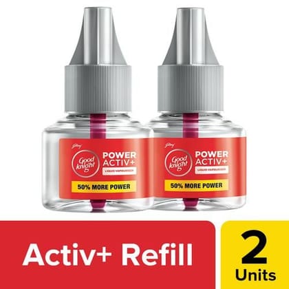 Good Knight Power Active 2 Refills (Pack of 2 X 45 ml each)