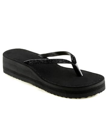 Shoe Lab Black Slippers & Flip Flops - 5