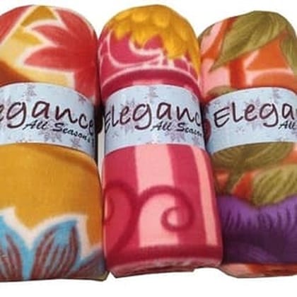 Elegant Fleece Single Printed Blanket 130X215Cm