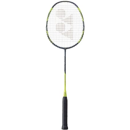 YONEX ARCSABER 7 PLAY STRUNG GRAPHITE BADMINTON RACQUET (Colour - GREY YELLOW) by Total Sporting And Fitness Solutions Pvt Ltd