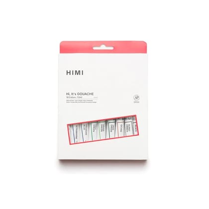 Himi Gouache Paint 12Ml Tube Sets (Choose Size)-18 X 12 ML