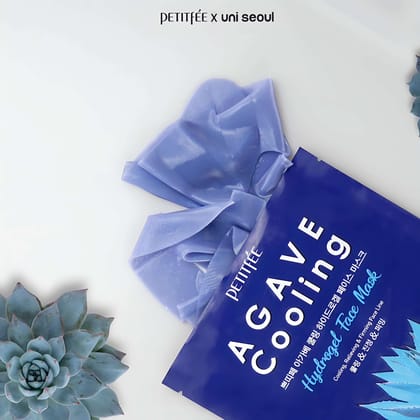 Agave Cooling Hydrogel Face Mask-Face Mask - 1 PC