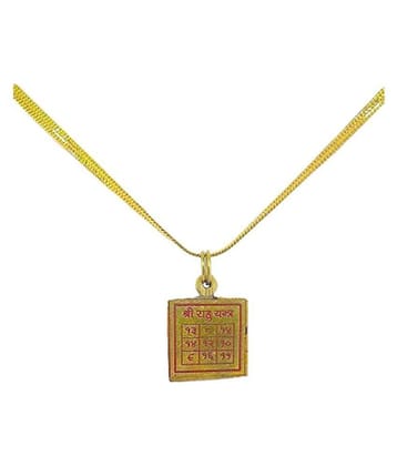 rudradivine - Golden Pendant ( Pack of 1 ) - Golden