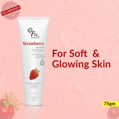 Strawberry Face Wash-75g