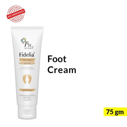 Fidelia Foot cream for cracked heels and dry skin-75g