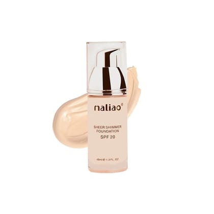 Maliao Sheer Cream For All Skin Types Skin Light Foundation Pack of 1