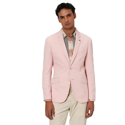 Mufti Pink Slim Fit Blazer