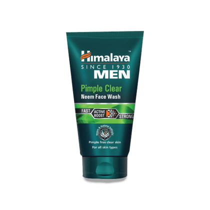 Himalaya Men Pimple Clear Neem Face Wash, 100 ml Tube