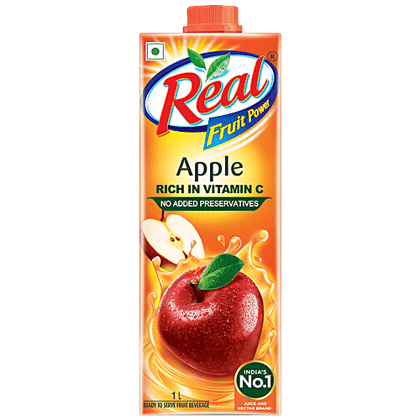 Real Fruit Power Juice - Apple, 1 L