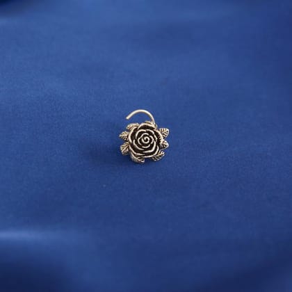 Rose Silver nose pin