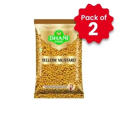 Dhani Pure Yellow Mustard - Whole