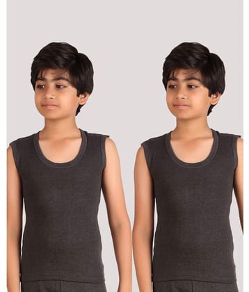 Inner Element Kid's Sleeveless  Thermal Top / Parker Vest Pack Of 2 - None