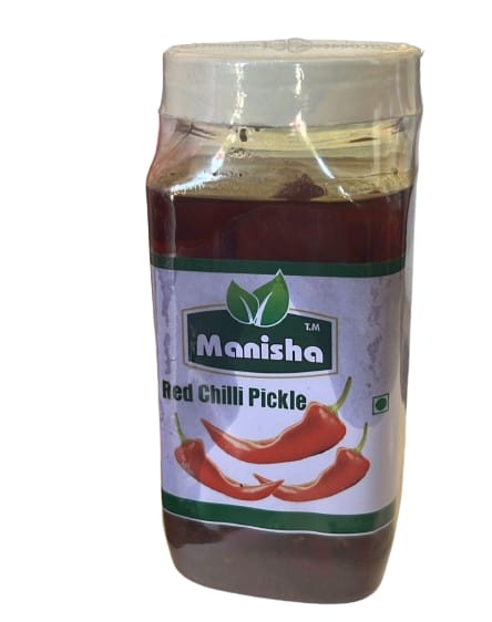 Manisha Red Chilli Pickle 500g