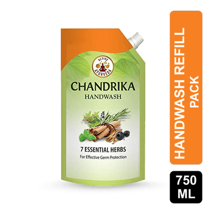 Chandrika Handwash Refill Pack, 750 ml Pouch