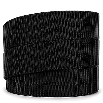 Hemener Unisex Black Nylon Canvas Strap-32