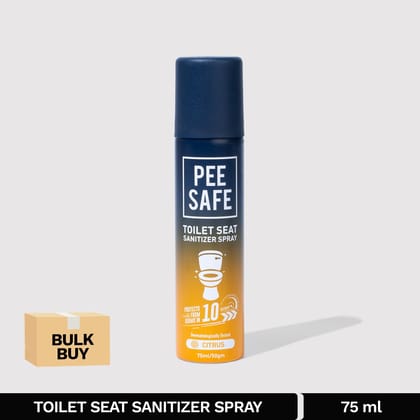 Toilet Seat Sanitizer Spray Citrus - 75 ML - BULK BUY-Toilet Seat Sanitizer Spray (Citrus) - 75 ML - BULK BUY - Default Title