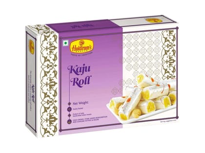 Haldiram's Kaju Roll Packed Sweets - 250 Gm