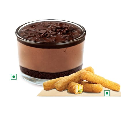 Veggie Strips - 5Pcs + Chocolate Mousse Cup.